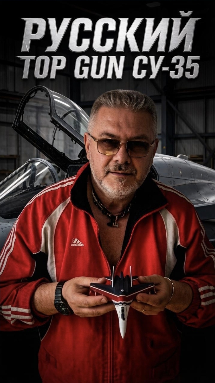 РУССКИЙ "ТОП ГАН" СУ 35 ✈️