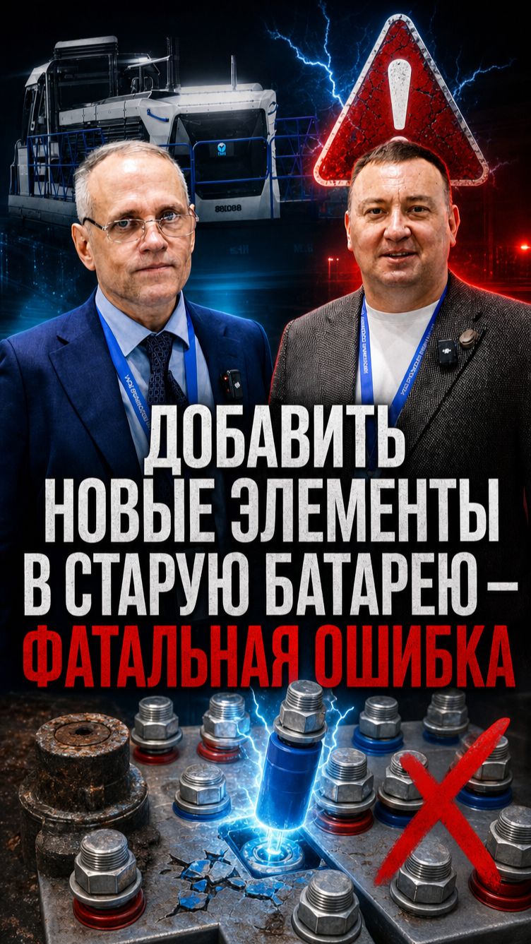Добавить новые элементы в старую батарею — ФАТАЛЬНАЯ ОШИБКА