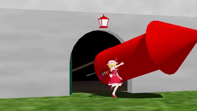 [Recreation MMD] Reimu and Remilia's T&J "Fireworks are amazing"