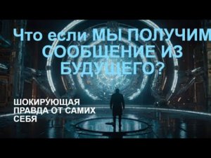 Что если МЫ ПОЛУЧИМ СООБЩЕНИЕ ИЗ БУДУЩЕГО? 🔮 ШОКИРУЮЩАЯ ПРАВДА ОТ САМИХ СЕБЯ