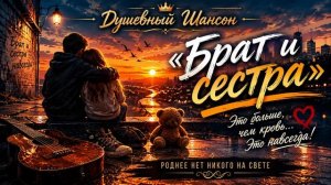 Душевный Шансон  «Брат и сестра»