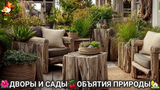 Дворы и сады 🍒 идеи оформления дачи в объятиях природы 🏡 (24) 🍒 смотреть онлайн