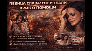Слава в «запое» на Бали: Слёзы, биполярное расстройство и жизнь после Данилицкого