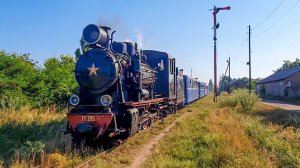 Увлекательная поездка на паровозе с приключениями