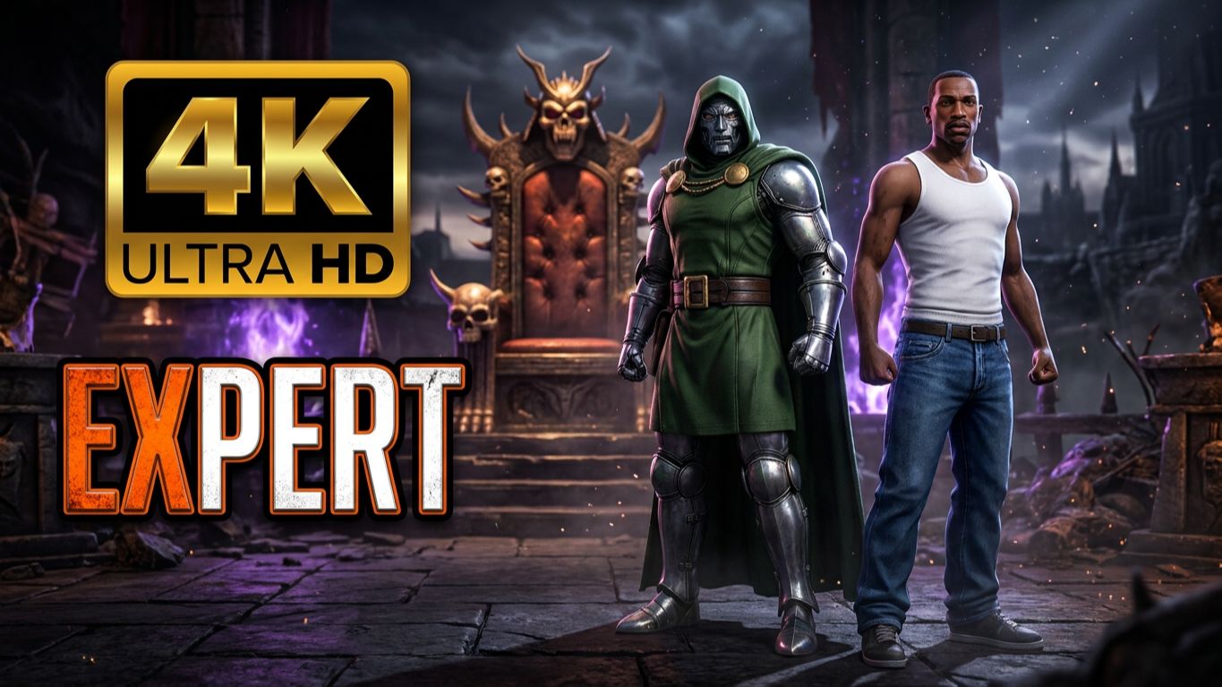 Игра за Doctor Doom & СJ в Mortal Kombat 9 на PC Expert в 4K 60 FPS смотреть онлайн