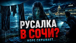 Дело о русалке в Сочи: мокрые вещи, которые не сохнут, и то, что скрывает море.