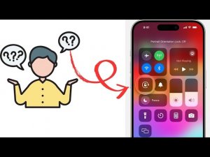 Как включить поворот экрана на iPhone 15 Pro