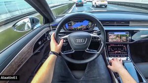Audi A8 2024 POV Drive [без комментариев]