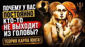 ПОЧЕМУ У ВАС ПОСТОЯННО КТО-ТО НЕ ВЫХОДИТ ИЗ ГОЛОВЫ? ТЕОРИЯ КАРЛА ЮНГА! 2025 #психология #отношения