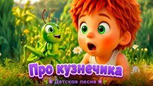 🎶 В траве сидел кузнечик 🐸 | Детская песня  | LearnVenture💛