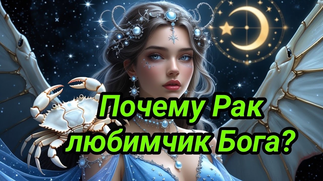 Почему Рак любимчик Бога? Разбор знака зодиака Рак.
