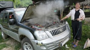 Девушка починила и отреставрировала машину своей соседки. Жизнь во Вьетнаме