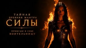 ПРОБУДИ В СЕБЕ ВОИТЕЛЬНИЦУ — ДРЕВНЯЯ МАНТРА СИЛЫ