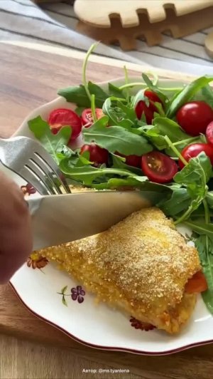 Куриные конвертики с грибами на ужин😍
