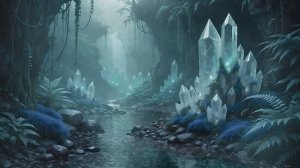 CRYSTAL STREAM ｜ Calming Ethereal Ambient Music for Focus & Relaxation - Soothing Water Ambience