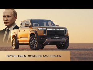 BYD Shark 6 — Новый Электропикап 2025! Это Будущее Уже в России?