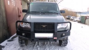 ТЮНИНГ УАЗ ПАТРИОТ/СИЛОВОЙ БАМПЕР РИФ