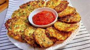 Турчанка научила так  вкусно готовить кабачки! Так кабачковые оладьи вы еще не готовили!