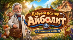 Добрый доктор Айболит | Сказка для детей | Мультик про животных и доброго врача
