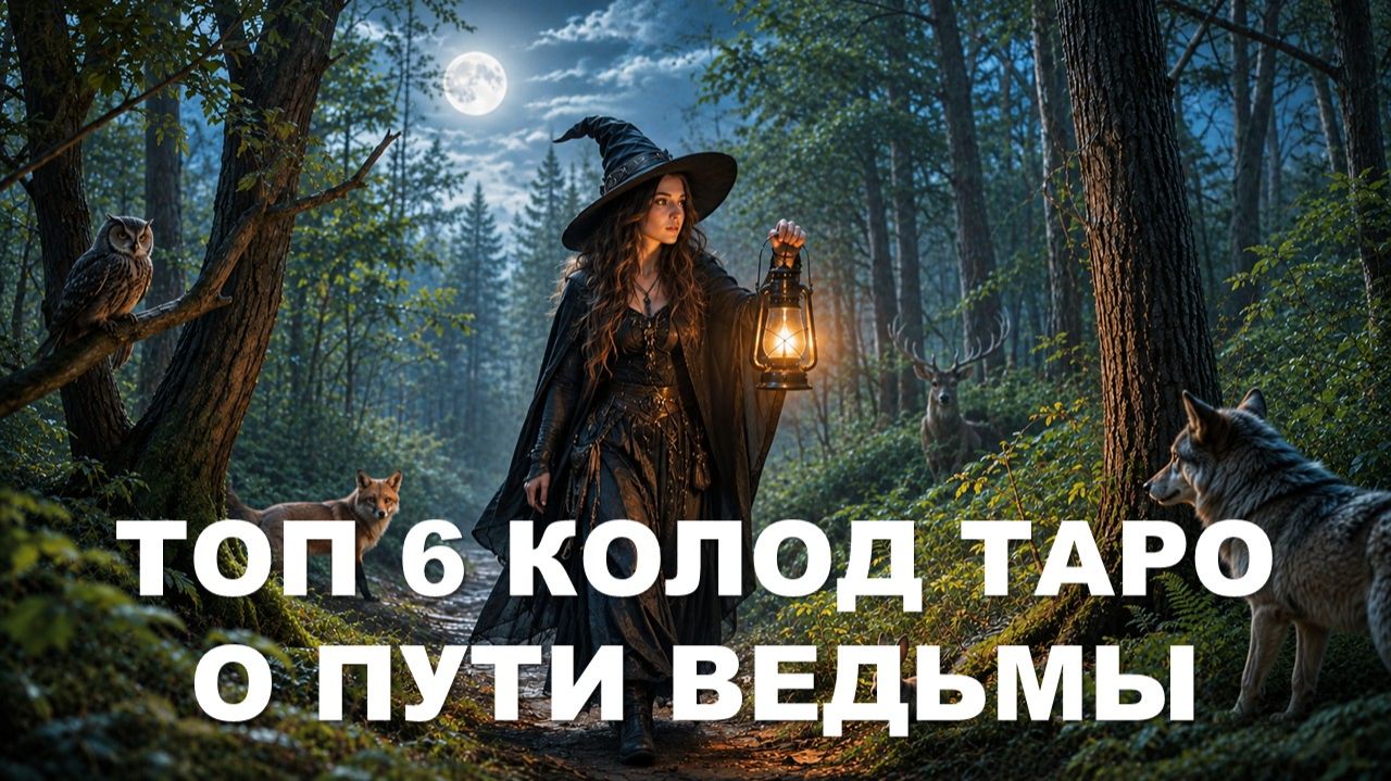 ПОДБОРКА КОЛОД ТАРО О ПУТИ ВЕДЬМЫ / МАГА