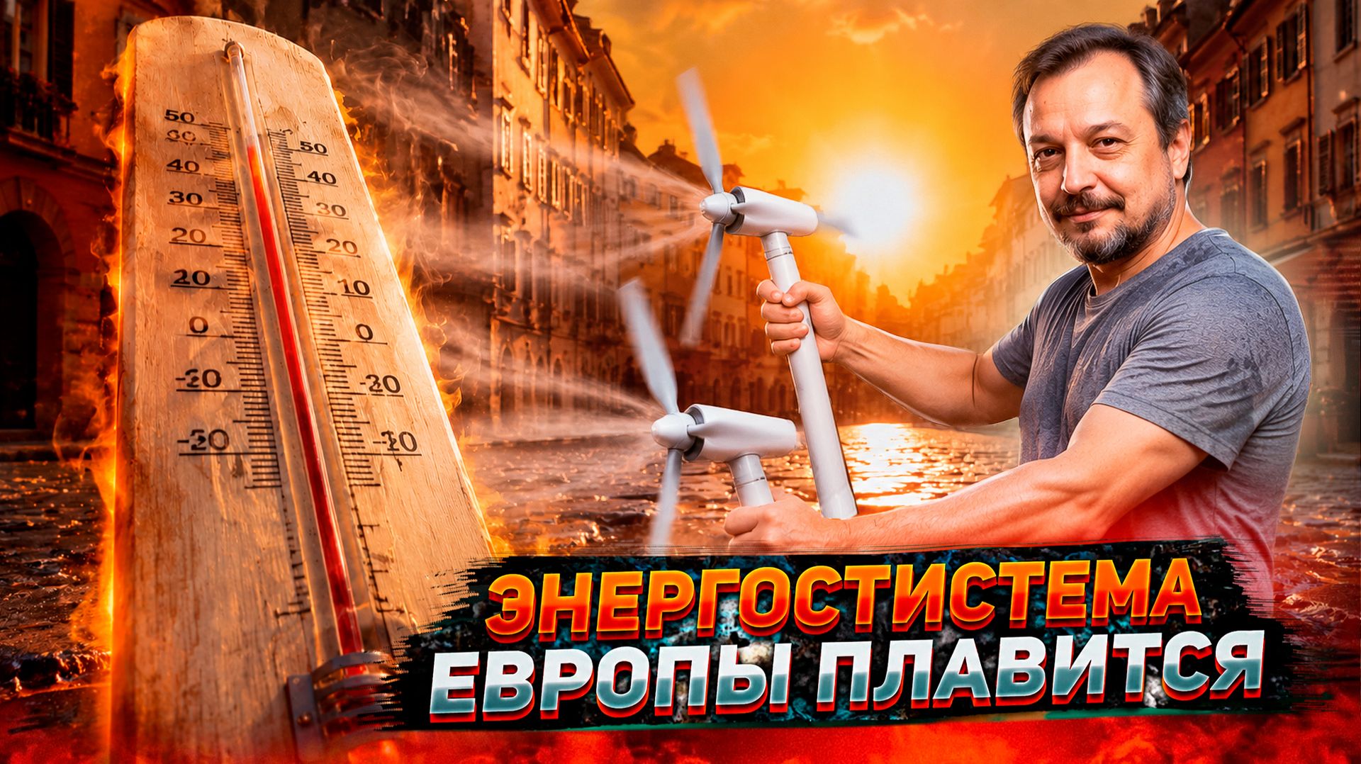 Жара уничтожает энергетику ЕС: остановка АЭС и крах зеленого перехода смотреть онлайн