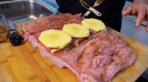 Мясной рулет из свинины запечённый в духовке