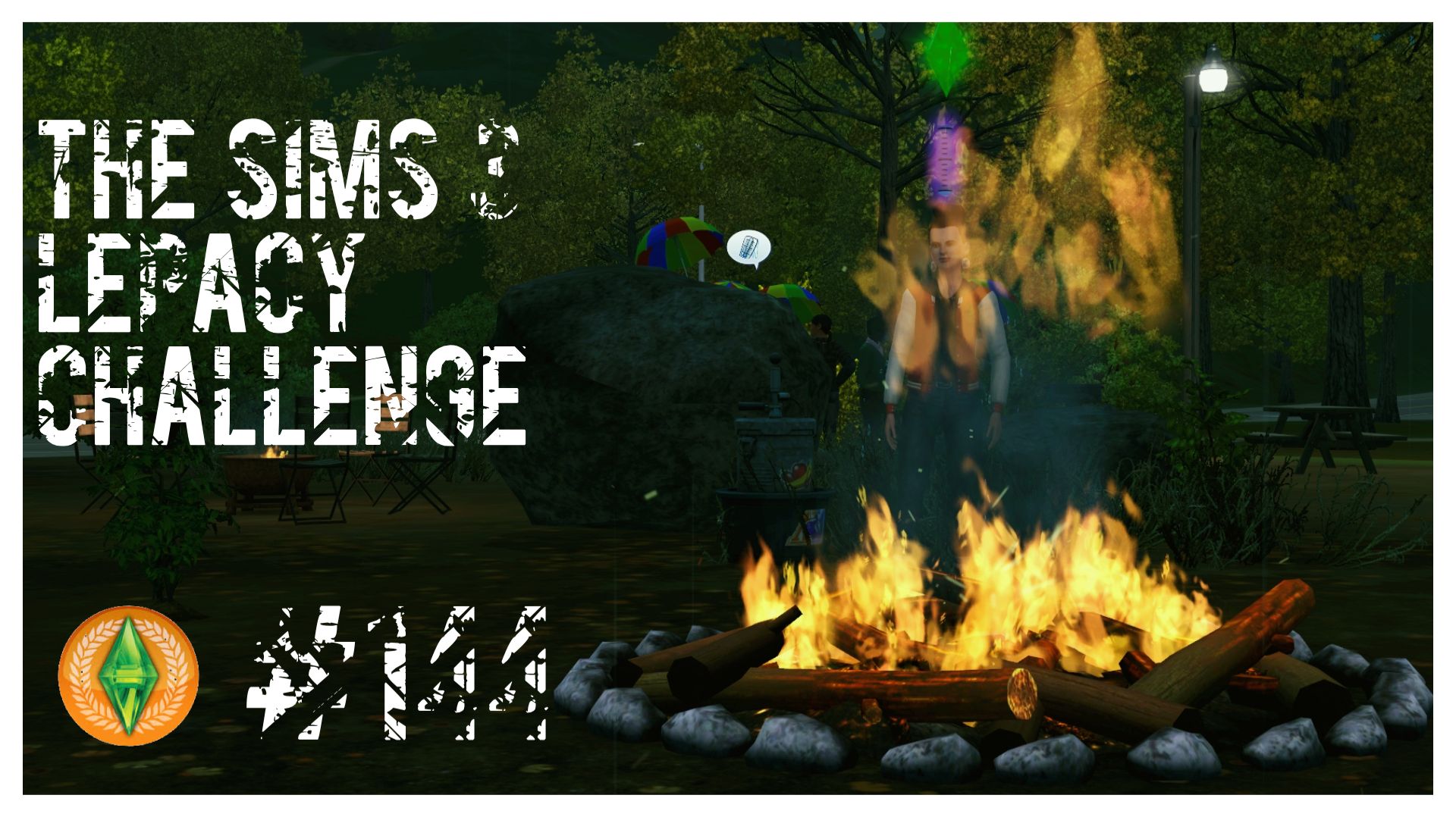 The Sims 3 Lepacy Challenge #144 || Восьмое поколение || Страшилки под дождём смотреть онлайн