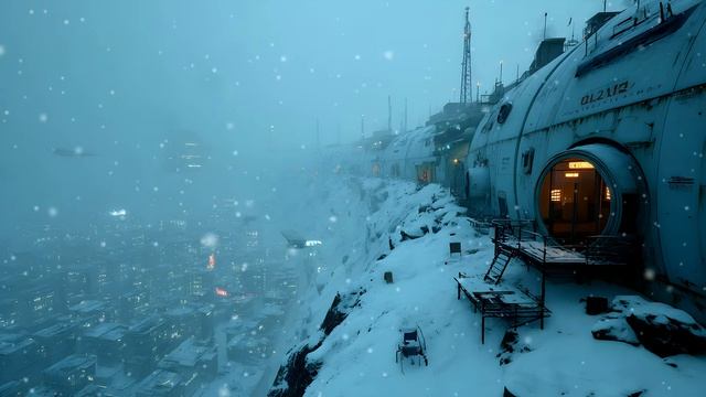 Frozen Dystopian Tundra ☢️ Ambient Soundscape смотреть онлайн