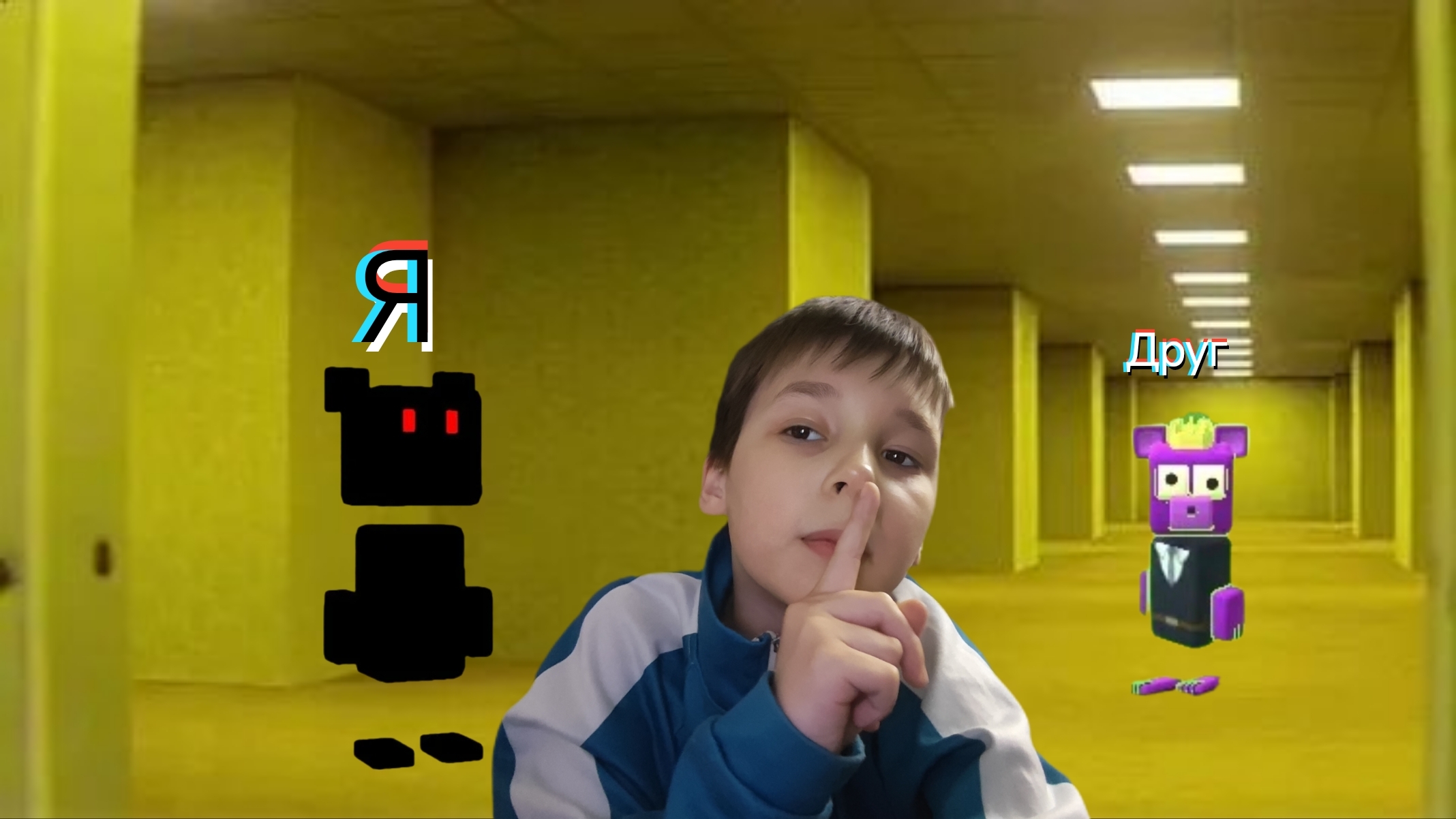 Я ЗАТРОЛЛИЛ ДРУГА В ЗАКУЛИСЬЕ В Super Bear Adventure!!!