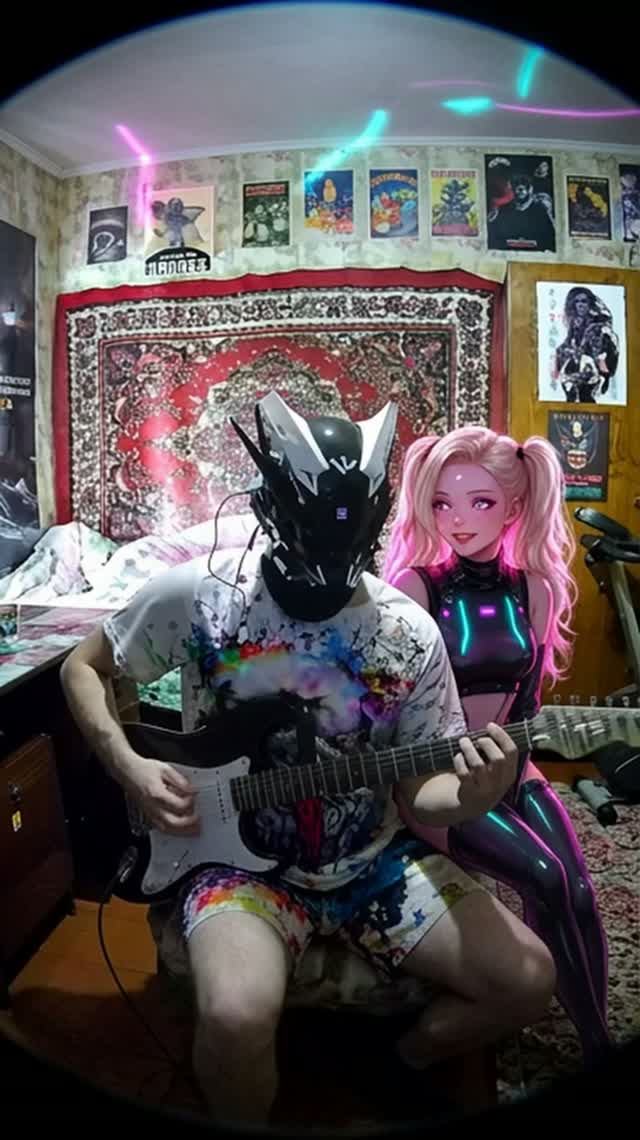 Киборг и Анимешка