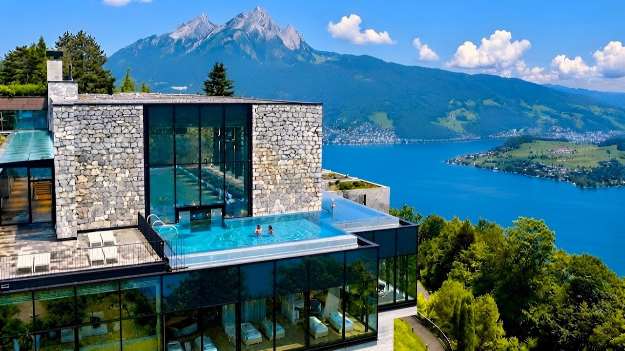 Switzerland, Bürgenstock - Most Luxurious Hotel In Switzerland