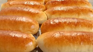 идеальные булочки для ХОТ - ДОГОВ 🌭 супер мягкие как ПУХ #булочки #булочкидляхотдогов