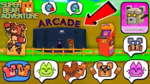 ВСЕ СЕКРЕТЫ И КОМНАТА ТРИСТОПИО С БАГАМИ Super Bear Adventure/Прохождение игры Супер Медведь