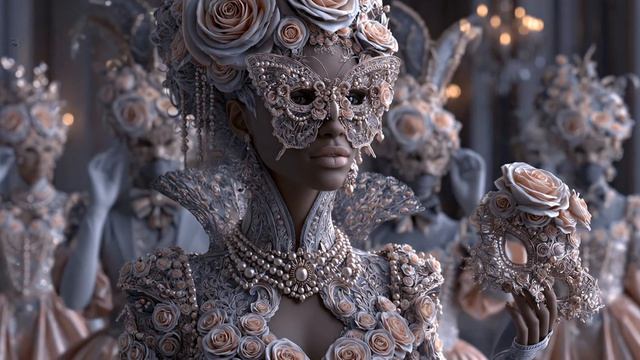 AI Art Surreal Video _ Beneath The Rose _ Chris & Crystal AI Art _ Original Music, 4K смотреть онлайн