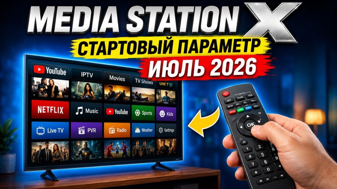 Media Station X ИЮЛЬ 2026 — Введи ЭТО и получи ВСЁ 🚀 Новый стартовый параметр!🔥 смотреть онлайн