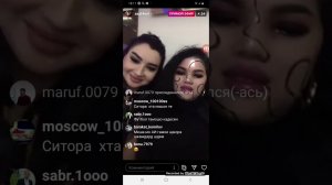 Духтари точик дар прямой эфир