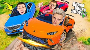 ЗА ВЛАДОМ А4 СЛЕДИТ МАЙБАХ ГЛЕНТА И КОБЯКОВ в ГТА 5 МОДЫ! ОБЗОР МОДА В GTA 5! ВИДЕО ГТА ИГРЫ MODS