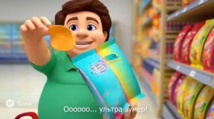 🤣 как скуф скуфич объелся ультро зумерских чипсов😂