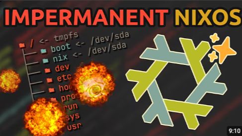 Explode Root On Every Boot | Simplest Impermanent NixOS Setup 2026 feat disko смотреть онлайн