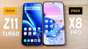 IQOO Z11 TURBO VS POCO X8 PRO MAX - ЧТО ВЫБРАТЬ? ПОЛНОЕ СРАВНЕНИЕ!