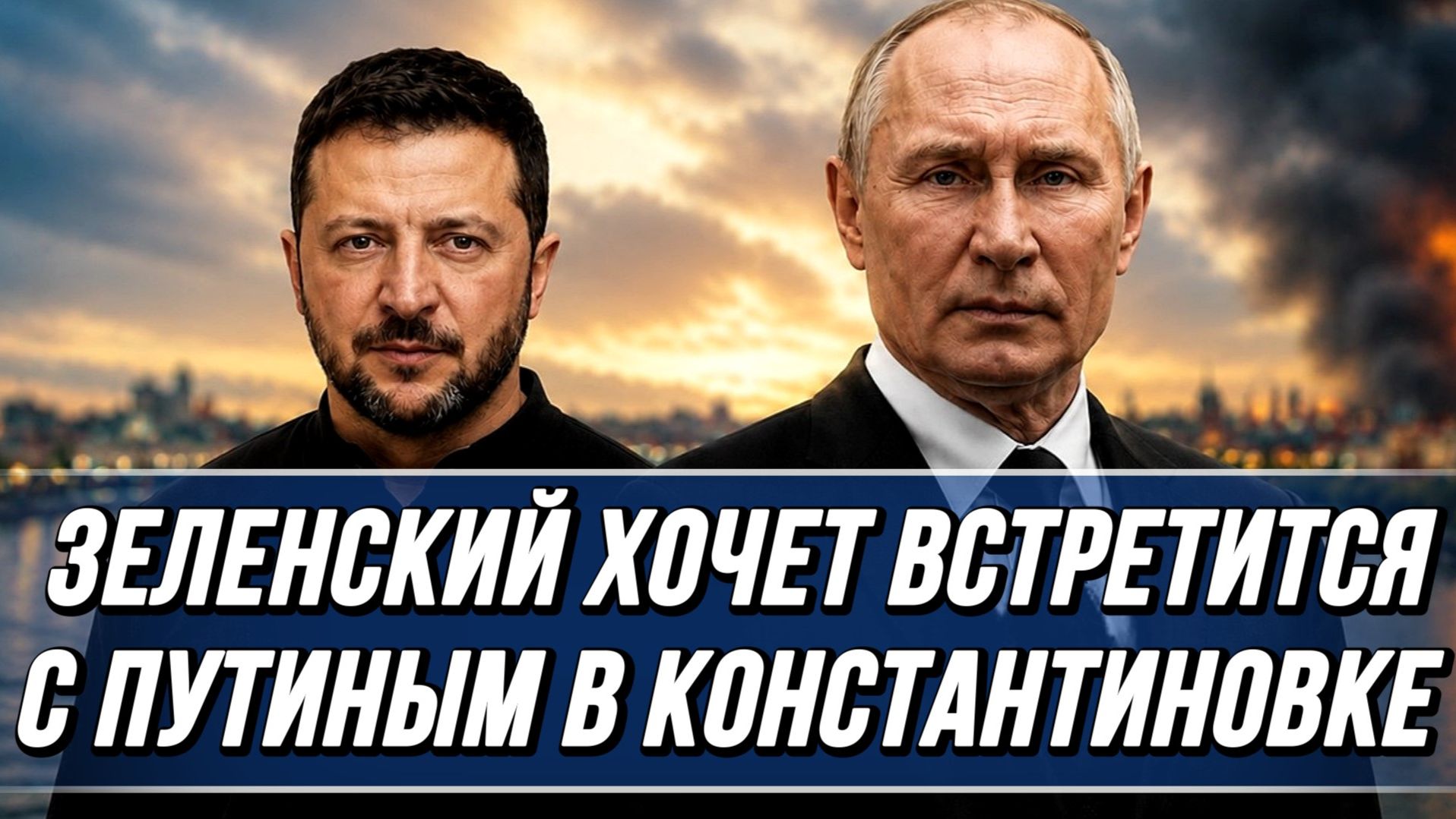 ЗЕЛЕНСКИЙ ХОЧЕТ ВСТРЕТИТСЯ С ПУТИНЫМ В КОНСТАНТИНОВКЕ / ТАМИР ШЕЙХ новости сводки смотреть онлайн
