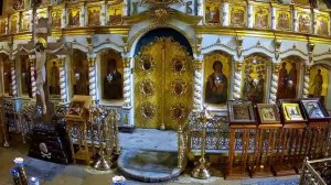 Обретение мощей прп. Максима Грека. Полиелейная Утреня. Литургия