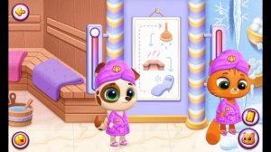 my series about bubbu school episode 6 «Beach relax» (с русскими субтитрами)