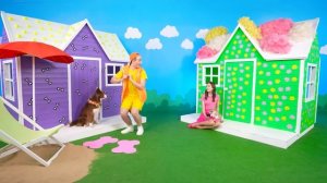 Строим Домики для Животных # Война Пранков от Multi DO Smile