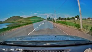 Из Абакана до озера Шира за 20 минут (таймлапс)