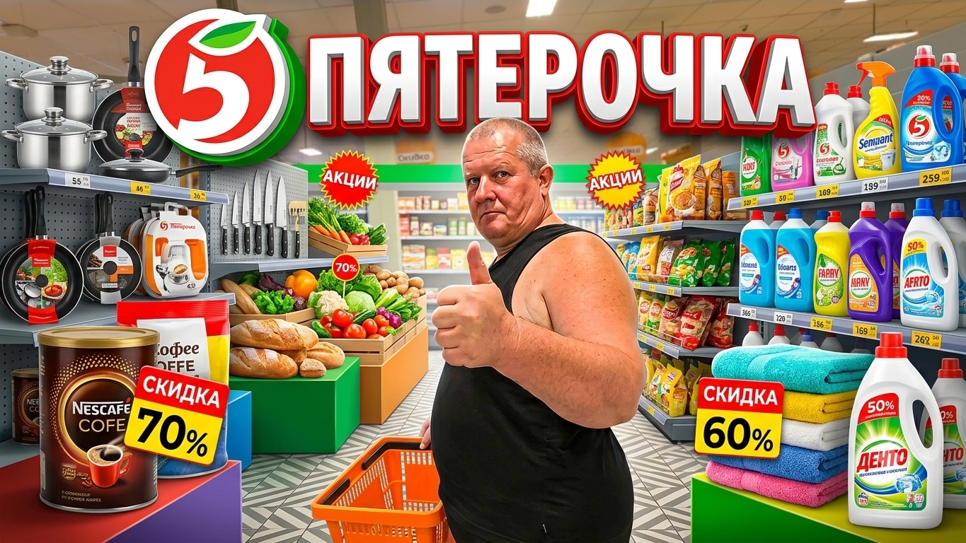 ПЯТЕРОЧКА🛒ПРОВОРОНИЛИ, ПРОЩЕЛКАЛИ🤯обошли все СКИДКИ💯КУПИЛИ всё кроме НУЖНОГО🤬ДОРОЖАЕТ НА ГЛАЗАХ смотреть онлайн