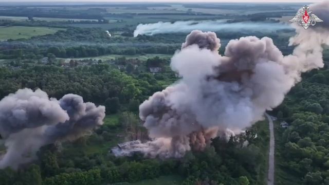 Боевая работа ВКС России по уничтожение объектах ВСУ смотреть онлайн