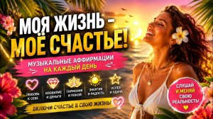 Я ПРИТЯГИВАЮ СЧАСТЬЕ 🌞 Самые Радостные Музыкальные Аффирмации | Любовь • Изобилие • Успех • Гармония