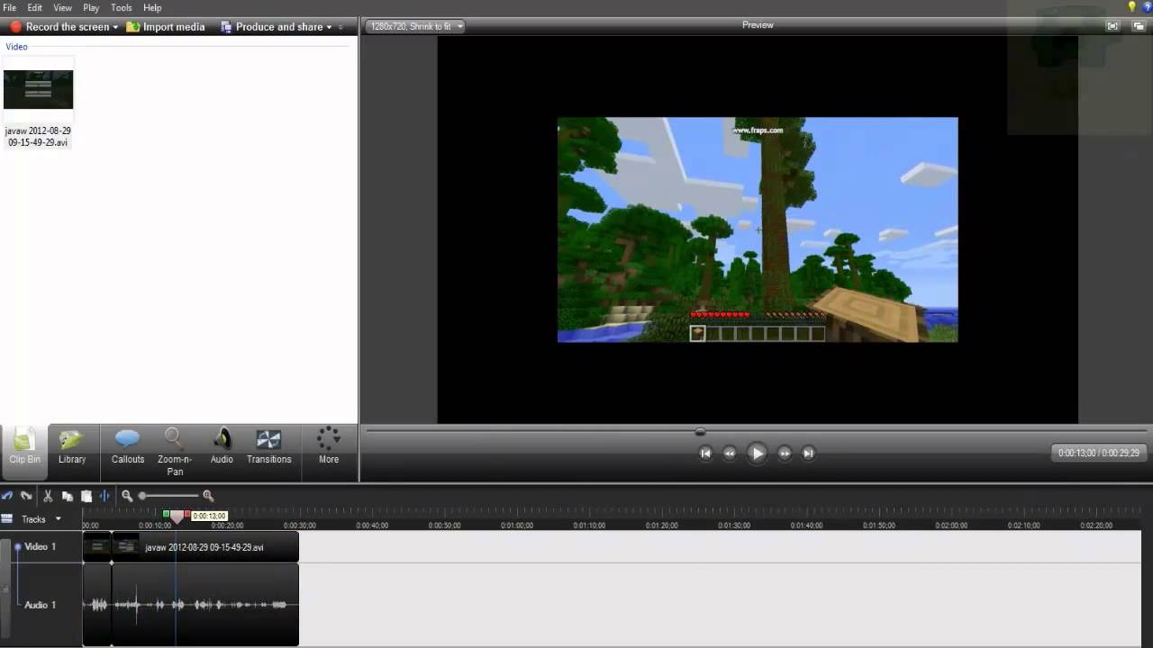 Tutorial # 1 (Camtasia Studio 7.1) Как ускорять и замедлять видео смотреть онлайн