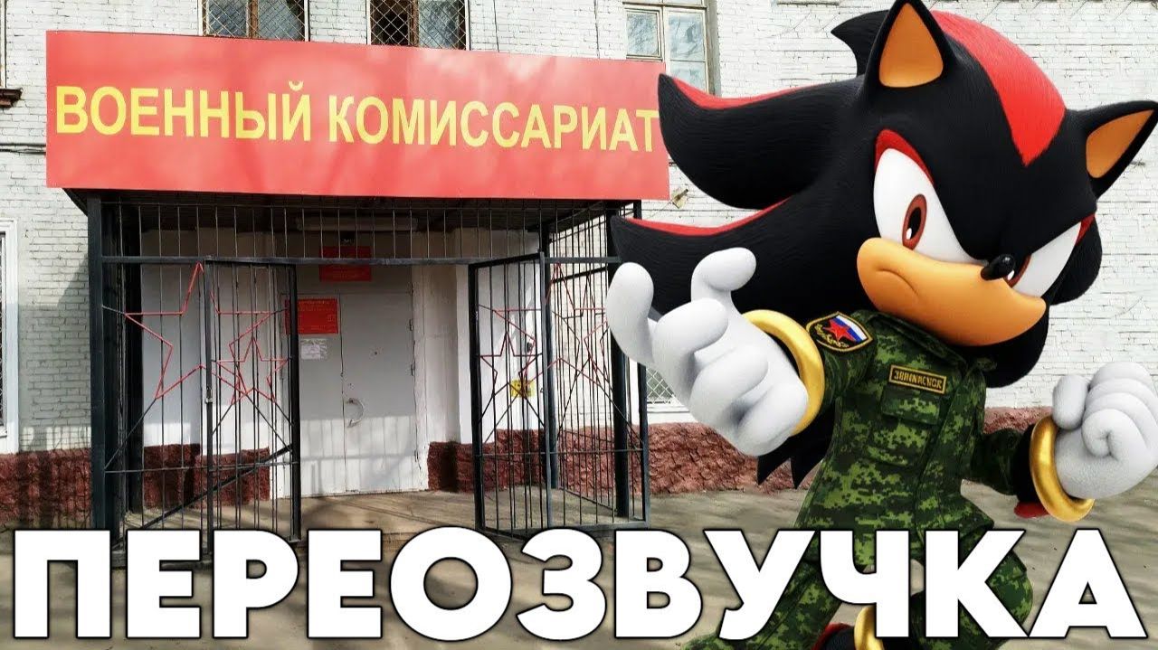 СБЕЖАТЬ ОТ ВОЕНКОМАТА (ПЕРЕОЗВУЧКА Sonic X Shadow Generations. Тёмное начало) смотреть онлайн